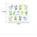 Winter Manicure Avocado Flower Anime Fruit Water Sticker Nail Sticker Nail Decals Nail Art Decoration(3) Style3 - Buy Online on GoSupps.com
