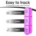 Zoolion Weekly Pill Box - 7 Day 3 Times Daily Portable Travel Organiser - Black Rainbow - Buy Online on GoSupps.com