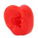 Silicone Soft Ear Model with Large Base for Acupuncture Clinics - Red | Durable & Slick Design - Buy Online on GoSupps.com