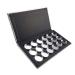 Mermaid Style Magnetic Makeup Palette with Mirror | Empty Storage Box + 20 Metal Stickers for Eyeshadows & Highlighter - Buy Online on GoSupps.com