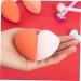 Housoutil 9 Boxes Heart-Shaped Makeup Sponges - No Crease Puff Applicator for Foundation & Skin Care | Hydrophilic Polyurethane | International Shipping Available - Buy Online on GoSupps.com