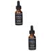 Baluue 2 Pi ces 1 S rum De Croissance De Barbe Conditionneur Pour Hommes Huile De Moustache Huile De Soin De Barbe Conditionneur De Cheveux Mousse Raser Suppl ments Pour Hommes Un Verre