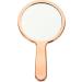 FOMIYES Hand Mirror - Rose Gold Glass Handheld Mirror for Makeup and Travel - 16x9cm - Buy Online on GoSupps.com