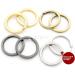 CRAFTMEMORE Key Rings Quality Keychain Rings Metal Flat Split Rings for Car Keys Attachment DIY Leathercraft 10pcs VTKR (1 (25mm) KR34  Brushed Brass) 1 (25 mm) KR34 Brushed Brass - Buy Online on GoSupps.com