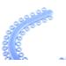 Dental Orthodontic Separator Ties - 700 Blue Elastic Ligature Rings/10 Sticks - Buy Online on GoSupps.com