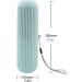Qiwenr Travel Toothbrush Case Set - 4 Colors | Compact Toothbrush Storage Box for Camping & Outdoors - Buy Online on GoSupps.com
