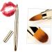 DOITOOL Cosmetic Lip Makeup Beauty Tool Kit Lip Dual End Lip Brush Double-sided Lip Brush Lip Gloss Make up Makeup Brush Retractable Lipbrush Concealer Brush Portable - Buy Online on GoSupps.com
