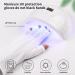 kawehiop 1 Pair Manicure Protection Glove Soft Sun-proof Protector Non-slip Nail Art Gloves Heats-insulated Mittens Professional Short - Buy Online on GoSupps.com