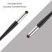 Makeup Brushes 3 Pieces Concealer Brushes Round Head Soft Hair Professional Highlighter Brush for Makeup Artist Beginners - Buy Online on GoSupps.com