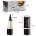 Gel Eyeliner Waterproof Smudge Proof Gel Eye Liners Black Long Lasting Gel Eyeliner Pencil for All Day Long Eye Makeup for Women Girls - Buy Online on GoSupps.com