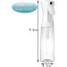 Continuous Spray Water Bottle for Curl Hair - 10oz White Fine Mist Salon Care Sprayer - Buy Online on GoSupps.com