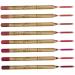Lip Pencil Set 8pcs LIP LIP CURT KIT TEMPERPHERSHER LIP LIP LIVERS LE DURNATION RETRO LE Lipsticks with Golden Sweat Proof Lip Set - Buy Online on GoSupps.com