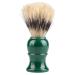 Hair Shaving Brush Handle Bristle Safety Brush Neck Sweep Brush Green soft shaving brush