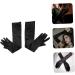 Beavorty 6 Pairs long gloves women costume bridal dance gloves elbow length gloves decorative gloves satin finger gloves mittens opera performance gloves spandex portable Miss clothing - Buy Online on GoSupps.com
