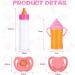 Aolso Magic Baby Doll Milk Bottle and Dummy Set - 3 Piece Feeding Accessories for Kids | Boy and Girl Gift - Buy Online on GoSupps.com