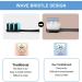 Soft Bristle Toothbrush 2PCS Extra Soft Micro Nano Toothbrush for Sensitive Gums Adult Toothbrush with 20000 Soft Bristles Sterile Fiber for Sensitive Teeth(Black + White) 1 count (Pack of 2) - Buy Online on GoSupps.com