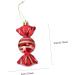 Zerodeko 8pcs Candy Pendant Xmas Candy Holiday Tree Ornament Christmas Hanging Pendant Stuffing Child Mint - Buy Online on GoSupps.com