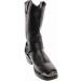 Dingo Men's Chopper Square Toe Mid Calf Boots - Black | Size 13 X-Wide - Buy Online on GoSupps.com