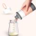 Kaptin Non-Spill Portable Baby Milk Powder Dispenser - BPA Free Snack Container (Pink) | 4 Feeds - Buy Online on GoSupps.com