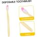 Minkissy 100pcs Disposable Travel Toothbrush with Toothpaste - Waterproof Mini Toothbrushes for Sensitive Travel | Individual Hand Toothbrushes - Buy Online on GoSupps.com