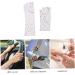 Moisturizing Gloves UPF 50+ Manicure Gloves UV Protection Gloves Gel Manicure Lamp Manicure Fingerless Gloves Manicure Dryer Length 11.5X40cm - Buy Online on GoSupps.com