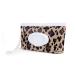 Itzy Ritzy Reusable Wipe Pouch  Take & Travel Pouch Holds Up To 30 Wet Wipes, Includes Silicone Wristlet Strap, Leopard