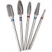 HAPINARY Nail Grinding Head Nail Art Supplies Nail Art Tools Nail Art Accessories Nail File Drill Bit Tools Metal Grinding Head Finishing Nails - Buy Online on GoSupps.com