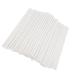ABOOFAN 50pcs Lollipops Candy Stick Chocolate Lollipop Sticks DIY Candy Cake Pop Sticks Cake Sticks Cake Paper Sticks Paper Lollipop Sticks Food Grade White Chocolate Candies White medium
