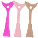 SOESFOUFU 3pcs eyeliner eyeshadow baffle makeup tools lashes shield silicone eyeliner shield cosmetic Miss