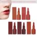 Yosoo 5Pcs Matte Lipstick Set - Long-Lasting Waterproof & Non-Stick Cup - Rouge Lip Gloss for Smooth Hydrated Lips | International Shipping Available - Buy Online on GoSupps.com