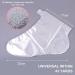 Disposable Foot Covers (100 pcs) | Plastic Socks & Boots for Wax Treatments | Ideal for Spa & Home Use - Buy Online on GoSupps.com