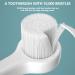 Super Soft Nano Baby Toothbrush (6-18 Months) - Infant Oral Care with Tongue Cleaner | Perfect Baby Gift Set - Buy Online on GoSupps.com