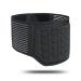 Botizr durable waist support belts lumbar spine lower waist double adjustable back belt for pain relief large for men and women (size: l)