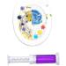 Toilet Gel Stamp Flower Fragrance Bathroom Deodorizer Stops Limescale and Stains with Air Freshening Deodorizing Clean purple - Buy Online on GoSupps.com