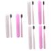 GLEAVI 6 Pcs Toothbrush Set Native PP Raw Material Head Of Toothbrush Lover