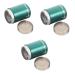 Balacoo 3 Sets Razor Men Body Shaver Mens Body Shaver Maquina De Afeitar para Electric Shavers for Men Mens Beard Trimmer Portable Electric Shaver Clippers Simple Man Aluminum Alloy 6X4X4CM Green