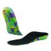 Foot Orthotic Insoles Arch Support Insoles Orthotics Shoe Inserts Athletic Shoe Insoles Plantars Black 20x6cm