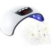 Healeved 2pcs Nail Lamp Nail Art Equipment Uv Nail Dryer Led Nail Curing Gel Led Dryer Nail Dryer Machine Gel Nail Led Gel Lamp Nail Gel Professional Nail Art Tools Timer White Intelligent - Buy Online on GoSupps.com