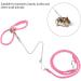 Adjustable Hamster Harness & Leash - Colorful Pink Chest Strap for Outdoor Travel | Ideal for Small Pets - Shop Now! - Buy Online on GoSupps.com