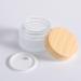 6-Pack 30ml Glass Jars with Wooden Covers - Travel Containers for Cosmetics Lip Balm & Creams | Ideal for Sampling - Buy Online on GoSupps.com