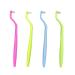 4 pieces of jaw -friendly toothbrush compact interdental space brush for braces dental implants and tooth detail cleaning style B