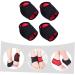 FOMIYES Heel Socks - 8 Pairs Soccer Ball Foot Protectors Ankle Pads & Cushions for Men & Women - Plantar & Heel Support Warm Cloth Inserts - Buy Online on GoSupps.com