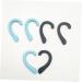 Minkissy 30 Pair Mask Ears Hooks - Anti-Strangulation Ear Bracket for Couples - White Mask Storage Solution - 5x3cm - 3PCS - Buy Online on GoSupps.com