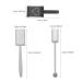 Cat Eye Magnet Stick - 3D Polishing UV Gel Nail Art Tools with 11 Magnets for Stunning Manicures - Buy Online on GoSupps.com
