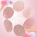 Orientrea Rose Quartz Palm Stone - Set of 2 | Healing Crystal Worry Stone | Rose Quartz Pocket Energy Stone - Buy Online on GoSupps.com