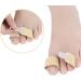 Gel Toe Separators for Foot Care - Hallux Valgus Corrector in Light Yellow - Buy Online on GoSupps.com