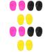 Lurrose 12pcs Hairdressing Ear Cover Hair Dye Ear Cover Plastic Hair Dye Earmuffs Ear Protector for Salon Home Hair Dye Shower Eraser Shield