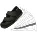 Men's Lightweight Non-Slip Diabetic Slippers - Adjustable Arch Support, Cushioned, Breathable - Blue - Size 11 - Buy Online on GoSupps.com