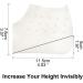 Unisex Invisible Height Increase Insoles - Soft Silicone Shoe Inserts 5CM Pain Relief & Heel Protection - Buy Online on GoSupps.com