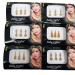 8 Combo Bindi Packs: Silver/Gold/Black/Multicolored Face Jewels - Bollywood Tika - Buy Online on GoSupps.com